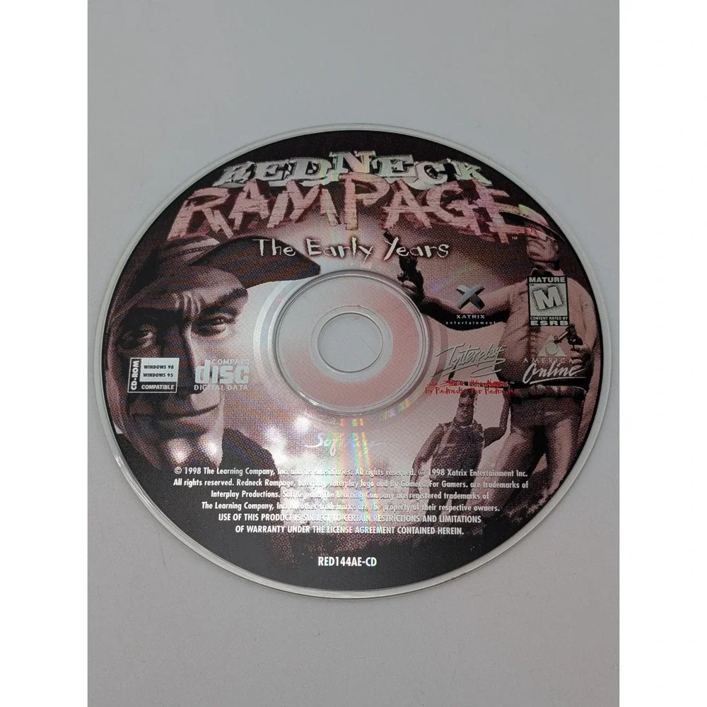 Redneck Rampage: The‎ Early Years PC 1998 – Classic Shooter - FPS Disc Only